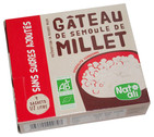 GATEAU DE SEMOULE DE MILLET SANS SUCRE 4X1/2L