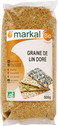 GRAINES DE LIN DORE 500G