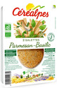 GALETTE CEREALES BASILIC/PARMESAN 2X90G