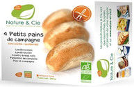 PETITS PAINS DE CAMPAGNE SANS GLUTEN 240G