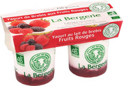 YAOURT BREBIS FRUITS ROUGES 2X125G