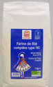 FARINE DE BLE SEMI-COMPLETE T110 1KG