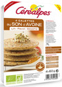 GALETTE SON D'AVOINE LIN/PAVOT/SESAME 4X60G