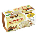 CHEVRE-RIZ,RIZ AU LAIT 2X125G