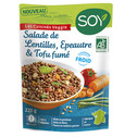 PLAT CUISINE SALADE DE LENTILLES,EPEAUTRE & TOFU FUME 220G