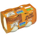 YAOURT LAIT DE BREBIS 1/2 ECREME CARAMEL 2X125G