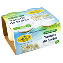 YAOURT 1/2 ECREME AU LAIT DE BREBIS 4X125G