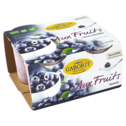YAOURT AUX FRUITS MYRTILLE LAIT ENTIER NON SUCRE 4X125G