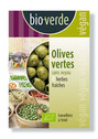 OLIVES VERTES DENOYAUTEES AUX HERBES 150G