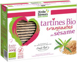 TARTINES AU SESAME SANS GLUTEN 2X100G
