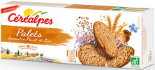 PALETS EPEAUTRE PAVOT LIN (3 SACHETS DE 3 BISCUITS) 140G