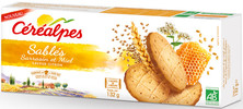 SABLES SARRASIN MIEL CITRON (6 SACHETS DE 2 BISCUITS) 132G