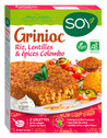 GRINIOC RIZ/ LENTILLES/ COLOMBO 2X100G