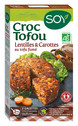 CROC TOFOU LENTILLES/CAROTTES 2X100G