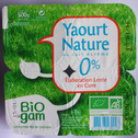 YAOURT NATURE 0% 4X125G