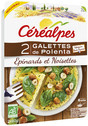 GALETTE POLENTA EPINARDS/ NOISETTES 2x80G