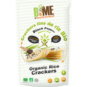 CRACKERS FINS DE RIZ CUIT AU FOUR "POIVRE NOIR" 70G
