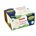 YAOURT NATURE LAIT ENTIER 4X125G