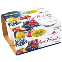 YAOURT 4 FRUITS LAIT ENTIER 4X125G