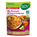 RIZ BASMATI ET SOJA A L'INDIENNE 220G