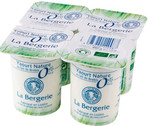 YAOURT BREBIS NATURE 0% 4X120G