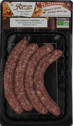 SAUCISSE AGNEAU AUX HERBES X4 220G