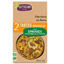 TARTES EPINARD MOZZARELLA TOMATE 2X125G
