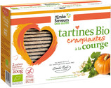 TARTINES A LA COURGE SANS GLUTEN 2X100G