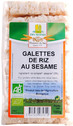 GALETTES RIZ SESAME 100G