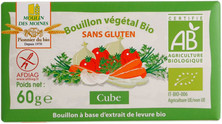 BOUILLON VEGETAL CUBE SANS GLUTEN 6X10G