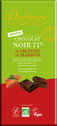CHOCOLAT NOIR CRUNCHY DE MARRON VEGAN 90G