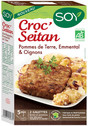 CROC SEITAN POMMES DE TERRE/ EMMENTAL/ OIGNONS 2X100G