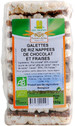 GALETTES RIZ NAPPEES CHOCOLAT/ FRAISE 160G