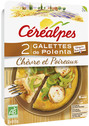 GALETTE POLENTA POIREAUX/CHEVRE 2X80G