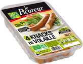 KNACKS ARTISANALE DE VOLAILLE 4X60G